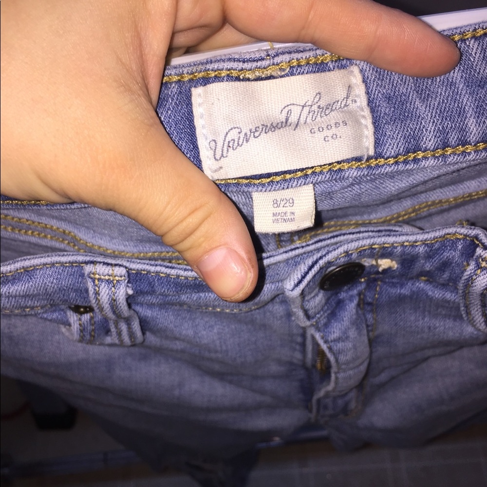 Blue jeans size 8/29